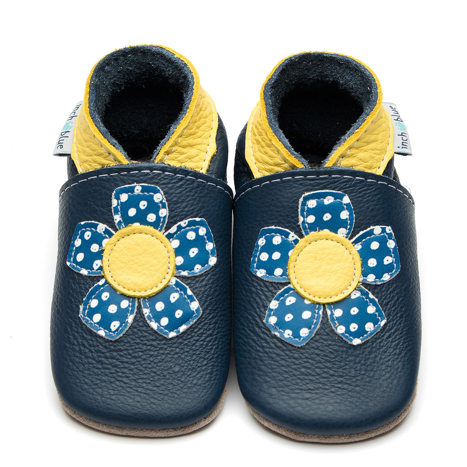 Geranium Navy/Yellow